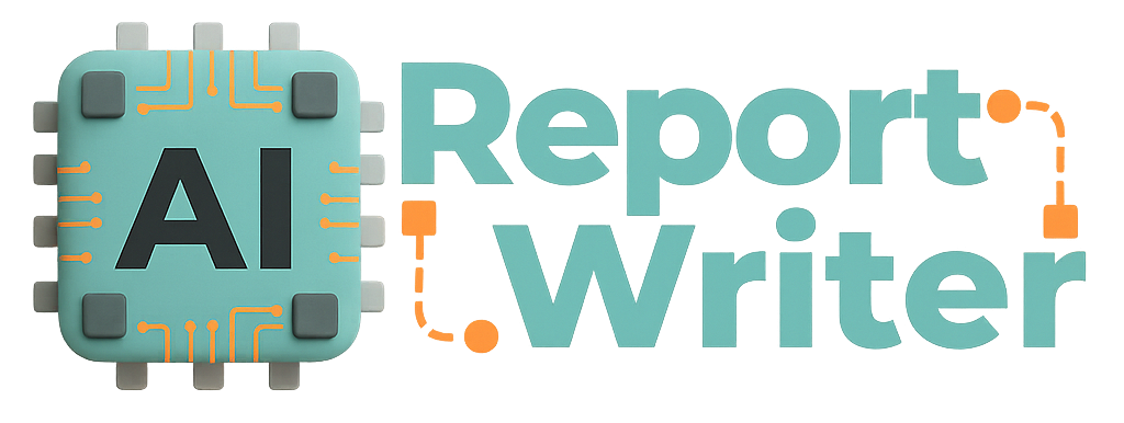 AI Report Writer logo (dark)